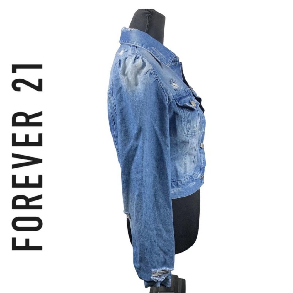 Forever 21 Women Jean Jacket - Picture 2 of 4